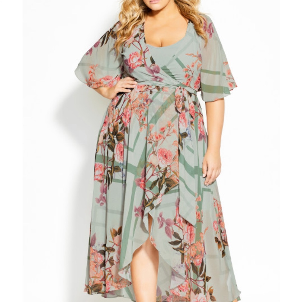 City chic High Low dress